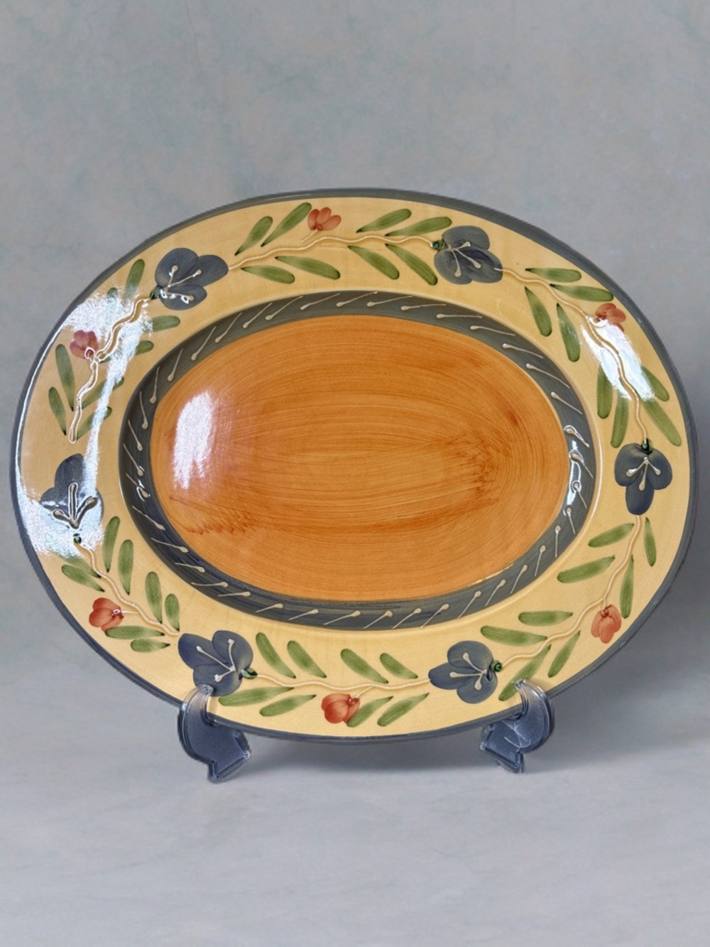 Pier 1 Imports Montelupo Oval Serving Platter
